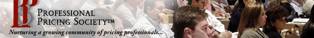 PROFESSIONAL PRICING SOCIETY